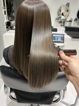 ウィステリア 銀座(WISTERIA) 【WISTERIA】艶髪/美髪/イノアカラー × ULTOWAトリートメント