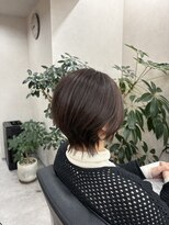 クム 横浜(qumu)&nbsp;大人ショート × ショコラブラウン【神永】