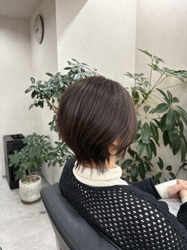 クム 横浜(qumu) 大人ショート × ショコラブラウン【神永】