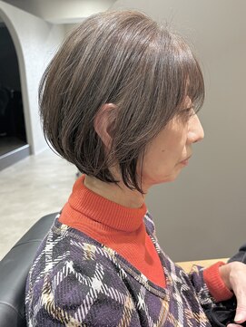 ミルシェ(MILSHE) 丸みショートボブ