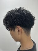 ニュアンスパーマ/ベリーショート/韓国マッシュ/松戸駅/men's