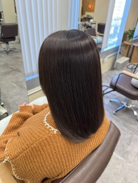 ソルバイシーループユナイテッド(soru by C-LOOP UNITED) 水素カラー/暗めオリーブベージュ/ツヤ感カラー