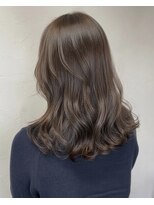 TMJ&nbsp;熊本/韓国セミロング×コテ巻きパーマ×髪質改善