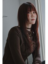 イーマ 京橋店(iima) 艶ブラウン×ナチュラルレイヤーロング