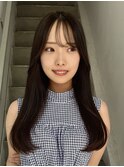 レイヤー/セミロングボブ髪質改善縮毛矯正白髪ぼかしショート