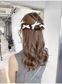 ヘアセット 結婚式お呼ばれ ハーフアップ　仙台 【mt___213r】
