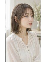 ヘアーリゾートガーデン 浅草 蔵前店(Hair Resort Garden)&nbsp;浅草/蔵前/浅草橋/大人ボブ/レイヤーボブ/アッシュカラー