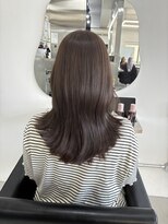 ソア バイ リコヘアーうるま(SOAR by lico hair Uruma)&nbsp;ダークパープル/ナチュラルショート/ミルクブラウン/夏/うるま