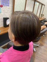 カミイロキレイ&nbsp;ニュアンスハイライト×グレーベージュ