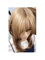 エルエーヘアー(L.AHAIR)&nbsp;ハッシュカット+ルーツカラー