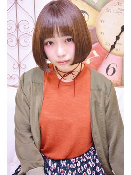 メイズ(MAZE) 広瀬すず風ナチュラルボブ【メイズ東中野・鍛原志行】