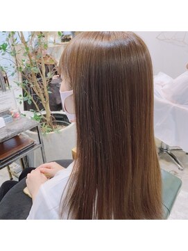 ミューズジャルダン(MUSE jardin) 中性ストレート×セミロング