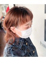イフ ヘアーサロン(if... hair salon) ☆お客様スタイル☆オン眉×ウルフ