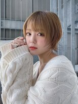 リアイス(Re:ICE)&nbsp;ミニウルフ/くすみブルー/流れるレイヤー/インナーハイライト