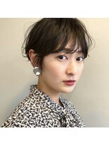 ハル 円山(HARU)&nbsp;小顔ショート × ニュアンスパーマ