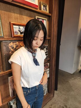 ブロック ジャポン(bloc japon) 切りっぱなしボブ