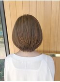 丸みショートボブ◇大人可愛いひし形ボブ◇