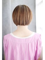 シュシュット(chouchoute)&nbsp;吉祥寺3分/透明感セクションカラー外ハネボブペールベージュ/090