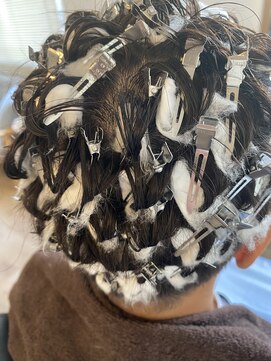 ジージェイ(GJ) ピンパーマ♪