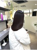 髪質改善ストレートでさらさら美髪