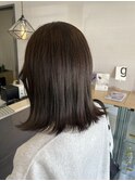 切りっぱなしボブ