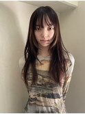 顔周りレイヤー こなれミディ