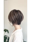 ミルクティーベージュダブルカラーインナーカラーケアブリーチ