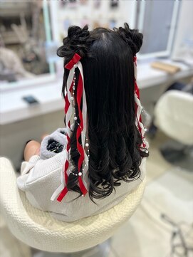 ヘイルジューシー(hail JUICY) ハーフツインお団子