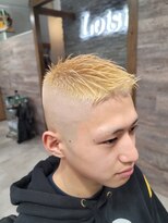 ロワジール 松戸店(Loisirs)&nbsp;スキンフェード×ハイトーンカラー