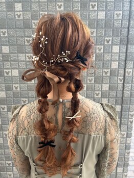 もみのき美容室の写真/服装や雰囲気からあなたに一番似合うヘアに♪思い出に残る大切な一日をもみのき美容室がお手伝いします。