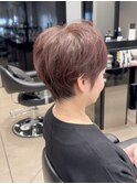 40代50代60代白髪マッシュショートボブ大人美人くびれ髪質改善