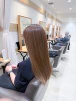 ミラバイケンジ 藤沢(Mira by KENJE)&nbsp;白髪ぼかしハイライトカラー30代40代50代ブルーグレージュ