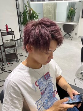 メンズサロン キング 高槻店(Men’s salon K!ng) 波巻きツイストスパイラルパーマ/フェザーパーマ/眉毛/メンズ