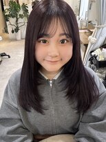 ココルアナ(coco luana)&nbsp;ブリーチ、ハイトーン、ケアブリーチ、韓国、前髪カット