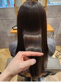 艶髪矯正ストレート
