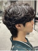 【シャドウパーマ】マッシュ/メンズパーマ/メンズカット/池袋