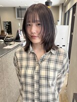 コージーベルベット(Cosy Velvet)&nbsp;グレージュ×レイヤーカット★