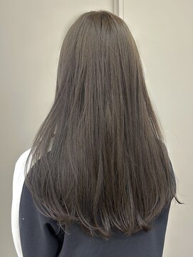 パークレーン アイス イヴェン(park lane ICI yeven) ブリーチなしダブルカラーオリーブグレージュ赤み消し秋カラー