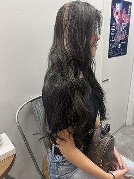ヌープヘアーアイス(NUUP.hair ici) ◎大人可愛いオリーブベージュ×小顔レイヤー