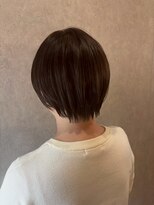 ソレイユバイエルズ(soleil by ailes)&nbsp;ショート/ショートボブ/オリーブカラー/赤み消しカラー