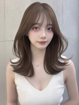 ユーフォリア 渋谷グランデ(Euphoria SHIBUYA GRANDE) レイヤーカット　顔まわりレイヤー　顔まわりカット