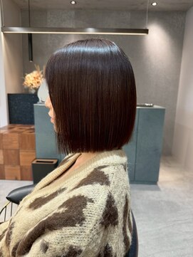 ロンドロゼ 池袋(Lond rose) メルティカラー似合わせカットウェーブミディアム縮毛矯正