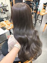 ロットアニバース(lott annibirth)&nbsp;【髪質改善】オリーブグレージュ/艶髪/透明感/トリートメント