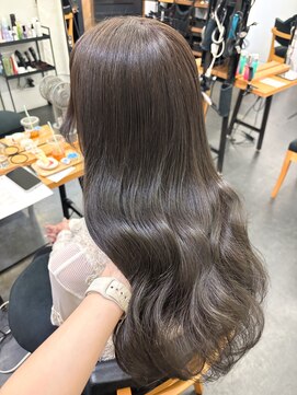 ロットアニバース(lott annibirth) 【髪質改善】オリーブグレージュ/艶髪/透明感/トリートメント