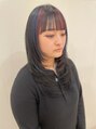 エミュー 研究学園店(emu) レイヤーカット×セクションカラー