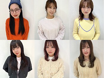 ジーナ 北千住ミルディス通り(Zina)の写真/レイヤー＆艶髪特化SalonのZina★【髪質改善inケアカラー＋カット￥8900】女性stylist多数在籍◎[北千住]