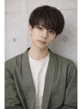メンズヘア専門MA-IKI本厚木髪と頭皮改善サロン【4月16日 NEWOPEN(予定)】 ナチュラル毛流れマッシュショート / メイキー本厚木