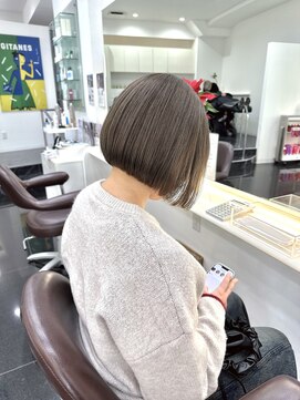 テテ(TETE) ボブ/オリーブカラー/オリーブベージュ