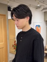 ローレン(LOREN)&nbsp;ベリーショート/ダークアッシュ/ニュアンスパーマ/韓国マッシュ