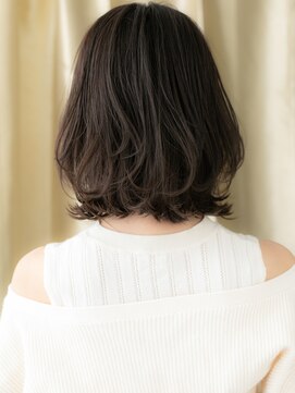 カバーヘア ブリス 戸田公園西口店(COVER HAIR bliss) 黒髪アッシュ大人ガーリーウェットヘアウルフボブX戸田公園30代